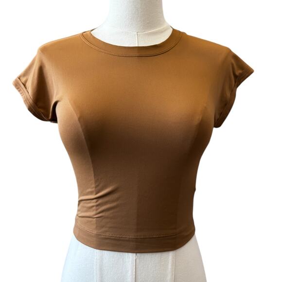 Free People Women's Twig Never Better Ultra-Light Cropped Tee Size S - Picture 5 of 8